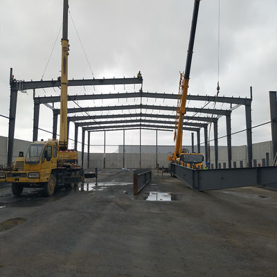 Modular Steel Frame Building Workshop Prefabricated Metal Structure Warehouse