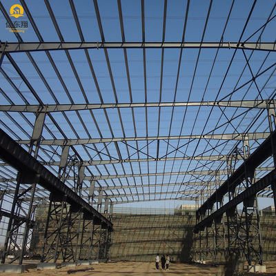 Weather Tight Steel Structure Shed with Sandwich Panel