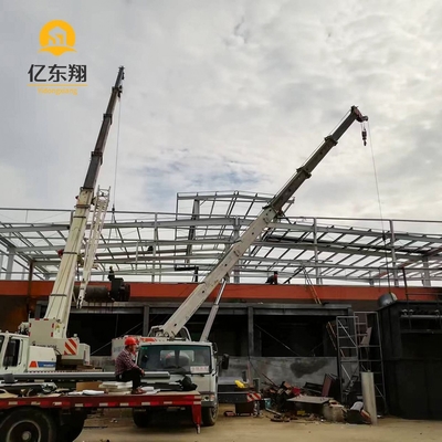 C Z Purlin Steel Structure Warehouse with Galvanized Finish