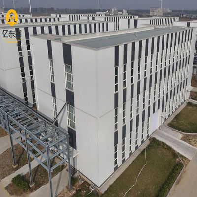 Multi Storey Steel Building with H&I Section Frame 1-20 Layers
