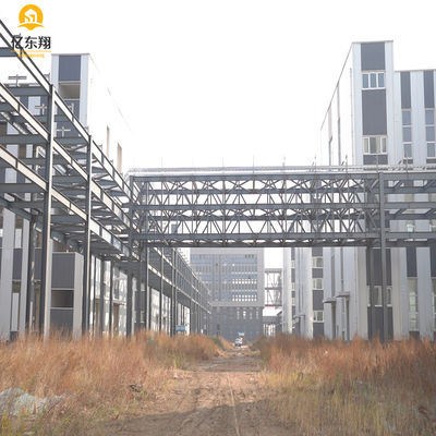 Restaurant Hotel Office Multi Storey Steel Building Fabricated High Rise Steel Structure