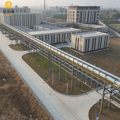 Restaurant Hotel Office Multi Storey Steel Building Fabricated High Rise Steel Structure