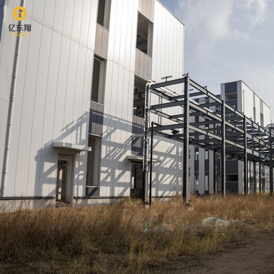 Restaurant Hotel Office Multi Storey Steel Building Fabricated High Rise Steel Structure