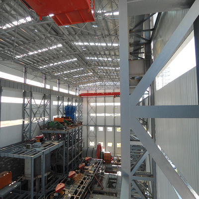 Galvanized Steel Structure Warehouse Building with H-Section Frame