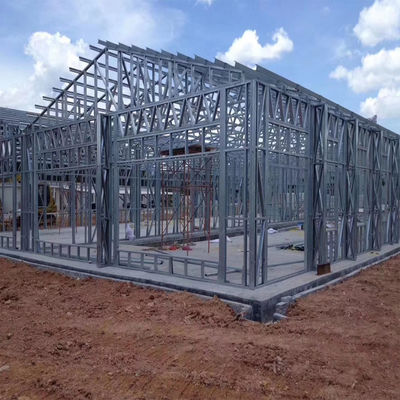 Modular Metal Frame Workshop Prefabricated Metal Warehouse Buildings