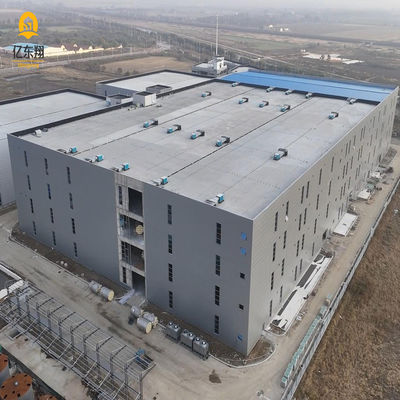 Customizable Steel Structure Factory with PVC Rain Spout