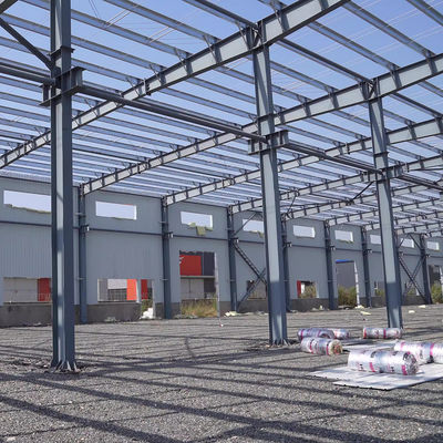 Customizable Steel Structure Factory with PVC Rain Spout