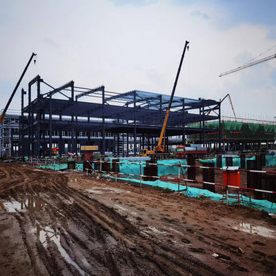 Galvanized Steel Structure Building Customized For Building Requirements