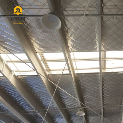 Large Span Steel Frame Building Construction Lightweight Prefabricated Steel Warehouse Factory