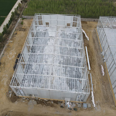 High Weather Resistance Modern Steel Frame Buildings Industrial Steel Construction