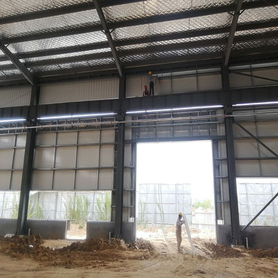 H Beam Pre Engineering Steel Building Steel Structure Industrial Warehouse Construction
