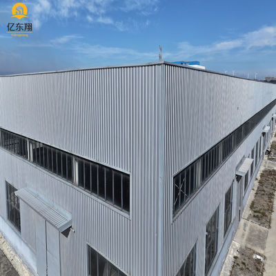 Pre Engineered Steel Building Q355 Q235B Painted Galvanized