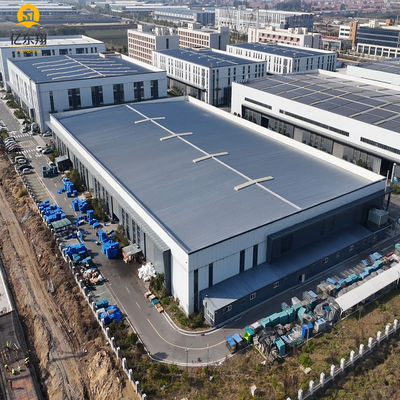 Aluminum Alloy Windows Eco-friendly Design Perfect Combination Fabricated Steel Building