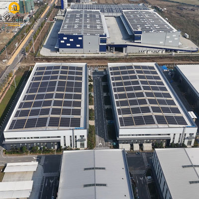 Aluminum Alloy Windows Eco-friendly Design Perfect Combination Fabricated Steel Building