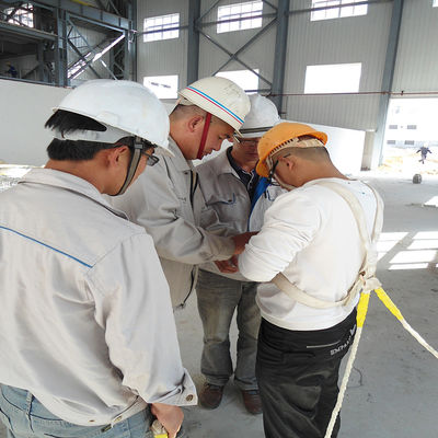 Sustainable Steel Frame Building Construction High Weather Resistance Eco Friendly