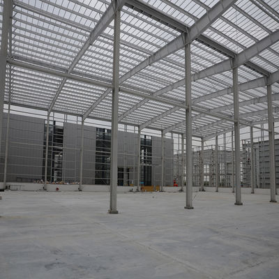 Sustainable Steel Frame Building Construction High Weather Resistance Eco Friendly