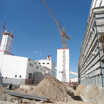 Sustainable Steel Frame Building Construction High Weather Resistance Eco Friendly