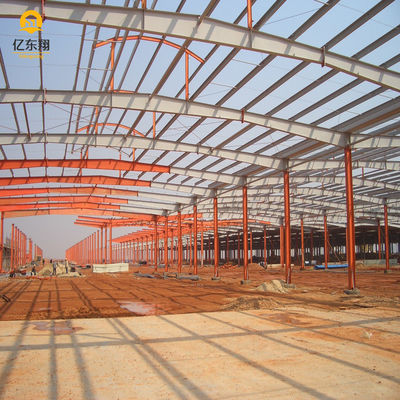 Industrial Prefabricated Steel Frame Building Construction Steel Beam Building Construction