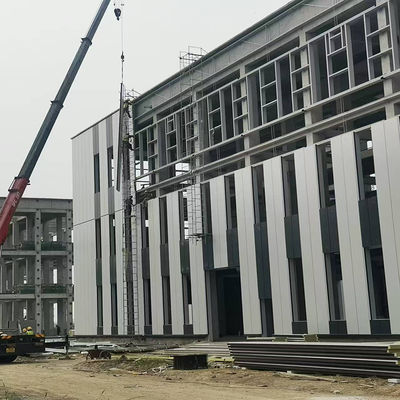 Strong And Eco Friendly Steel Frame Building Construction Sustainable Steel Structure