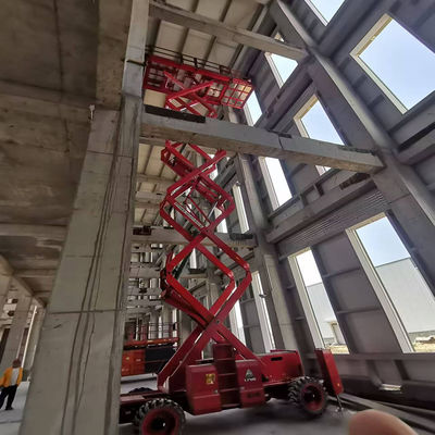 Fire Resistance Steel Frame Building Construction High Durability Prefab Metal Warehouses