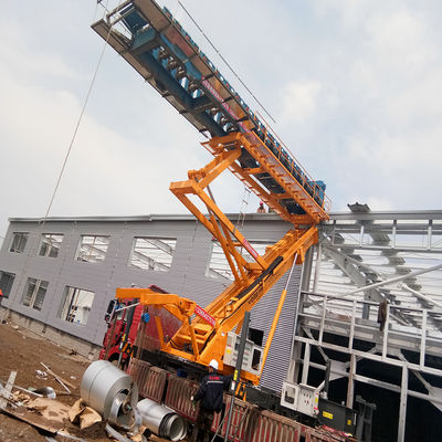 Modern Design Steel Structure Building With Steel Sheet Roof And Welded Connection