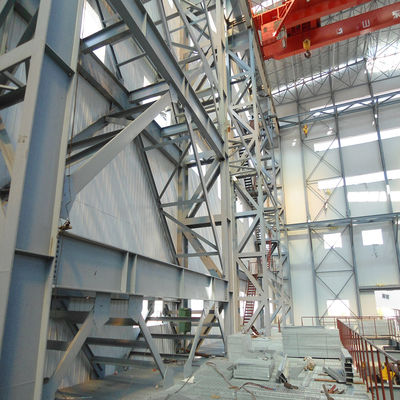 Modular Steel Frame Building Construction Industrial Prefabricated Metal Buildings