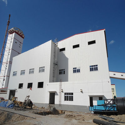 Modular Steel Frame Building Construction Industrial Prefabricated Metal Buildings
