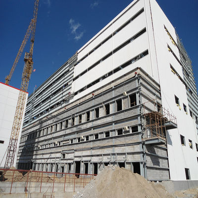 Modular Steel Frame Building Construction Industrial Prefabricated Metal Buildings