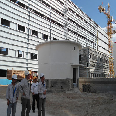 Prefabricated Steel Structure Building Safe Durable Large Metal Sheds Workshops