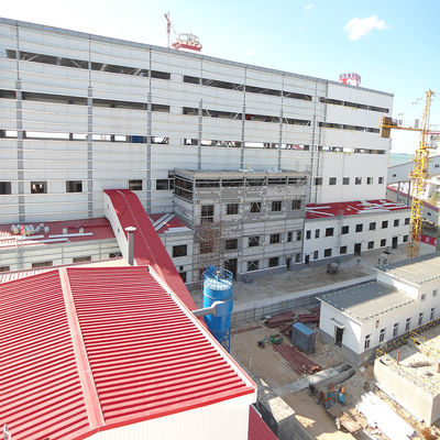 Prefabricated Steel Structure Building Safe Durable Large Metal Sheds Workshops