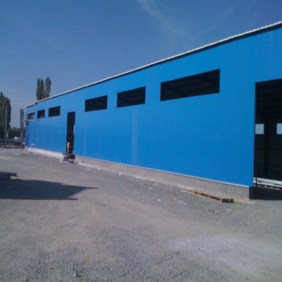 ASTM A36 Prefab Metal Airplane Hangar Agricultural Farm Barn Steel Structure Buildings