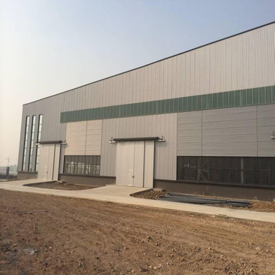 Large Span Steel Frame Building Construction Corrosion Resistance High Durability