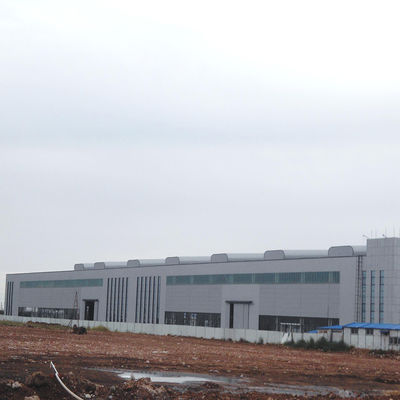Large Span Steel Frame Building Construction Corrosion Resistance High Durability