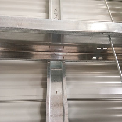 Insulation Steel Structure Warehouse Building With H Section Steel Main Steel Frame