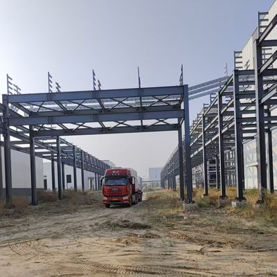 Workshop Custom Prefabricated Buildings Steel Structure Metal Modern Factory Building