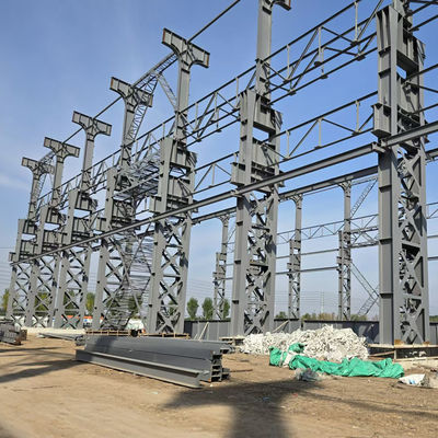 Fireproof Steel Structure Building 15-36m Span Prefabricated Industrial