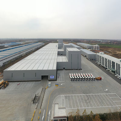 Large Span Pre Engineered Steel Warehouse Prefabricated Steel Structure Cold Room Storage