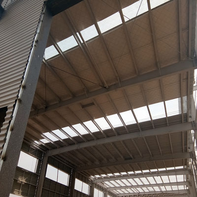 Fireproof Steel Structure Building 15-36m Span Prefabricated Industrial