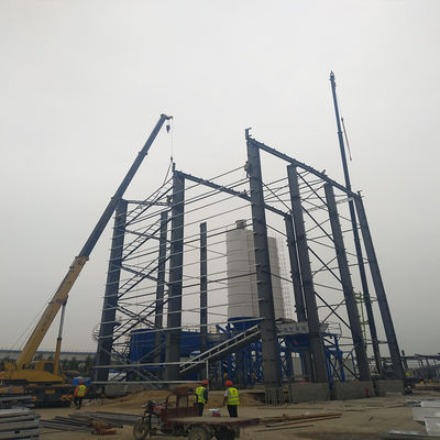 Large Span Prefabricated Metal Storage Buildings Steel Structure Storage Warehouse