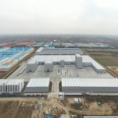 Large Span Prefabricated Metal Storage Buildings Steel Structure Storage Warehouse