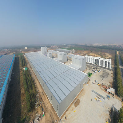 Modular Steel Frame Building Workshop Prefabricated Metal Structure Warehouse