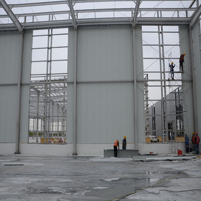 Prefabricated Light Steel Building Aircraft Hangar Fireproof Steel Structure Warehouse