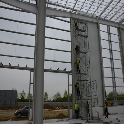 Prefabricated Light Steel Building Aircraft Hangar Fireproof Steel Structure Warehouse