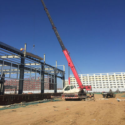 Large Span Pre Engineered Steel Warehouse Prefabricated Steel Structure Cold Room Storage