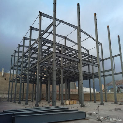Anti Corrosion Steel Structure Hangar Galvanized Sheet Metal Warehouse Building