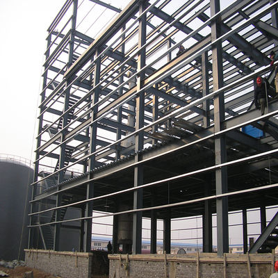 Anti Corrosion Steel Structure Hangar Galvanized Sheet Metal Warehouse Building