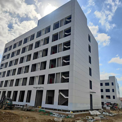 Metallic Industrial Steel Buildings Q355B Q235B Prefabricated Steel Structure Workshop