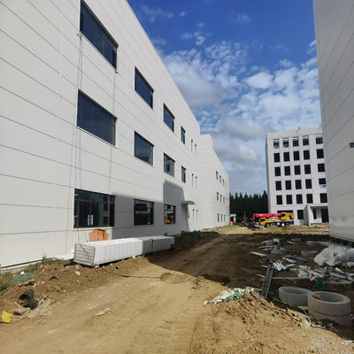 Metallic Steel Structure Building Warehouse Prefabricated Steel Workshops