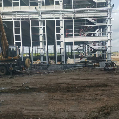 Fast Build Steel Structure Warehouse Building Large Span Light Steel Frame Construction