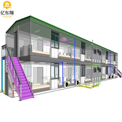 Galvanized Steel Structural Workshop Wind Resistance Steel Sheet Wall Cladding